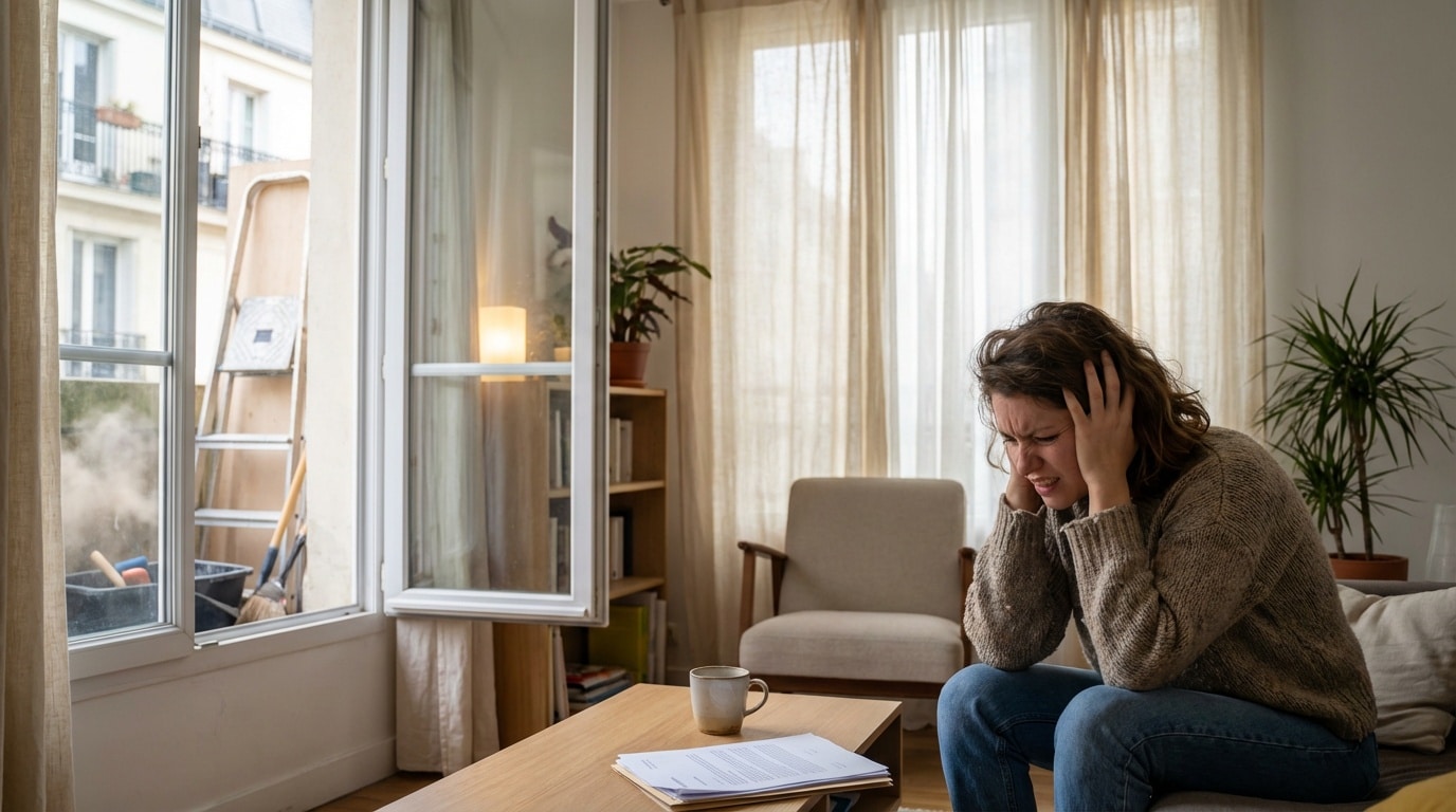 Mon voisin fait des travaux tous les jours : que faire ?