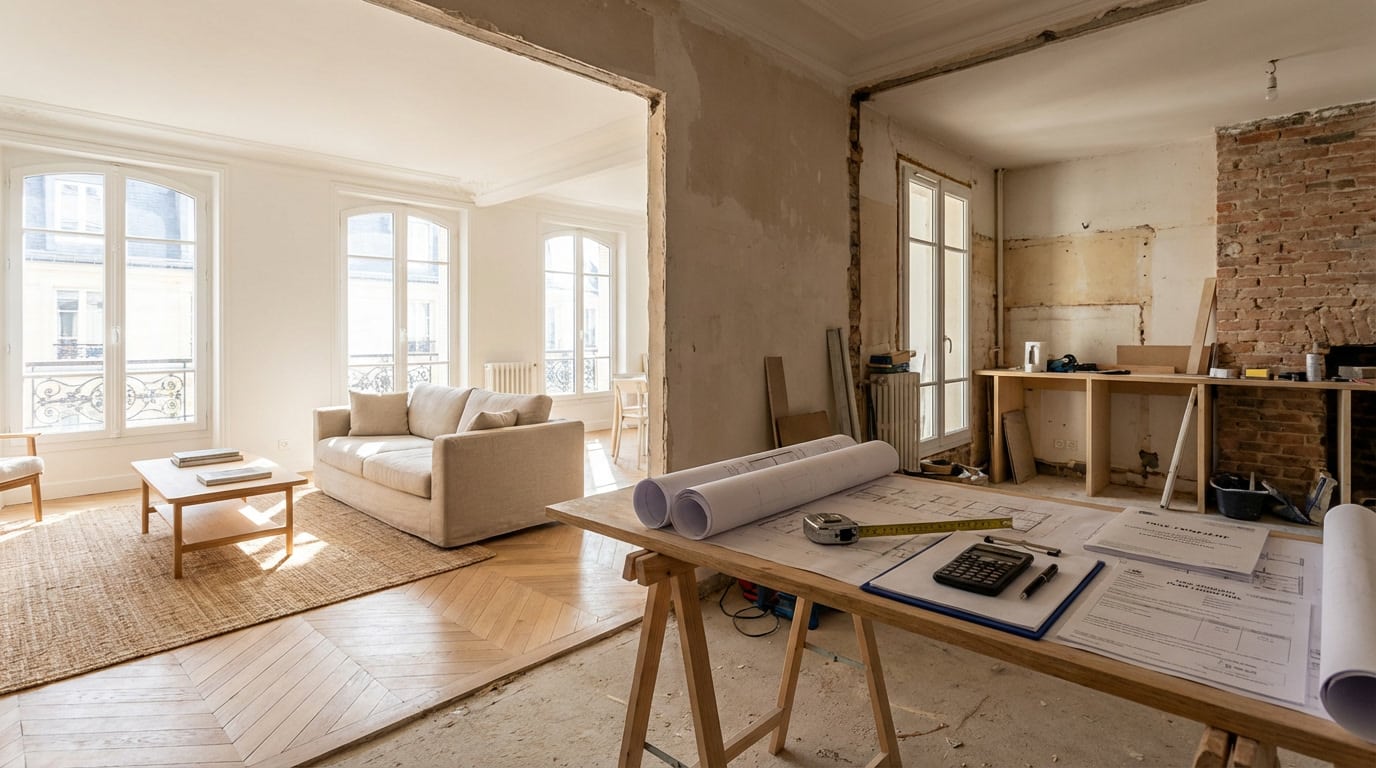 Réunir deux appartements : impact sur la taxe foncière et démarches