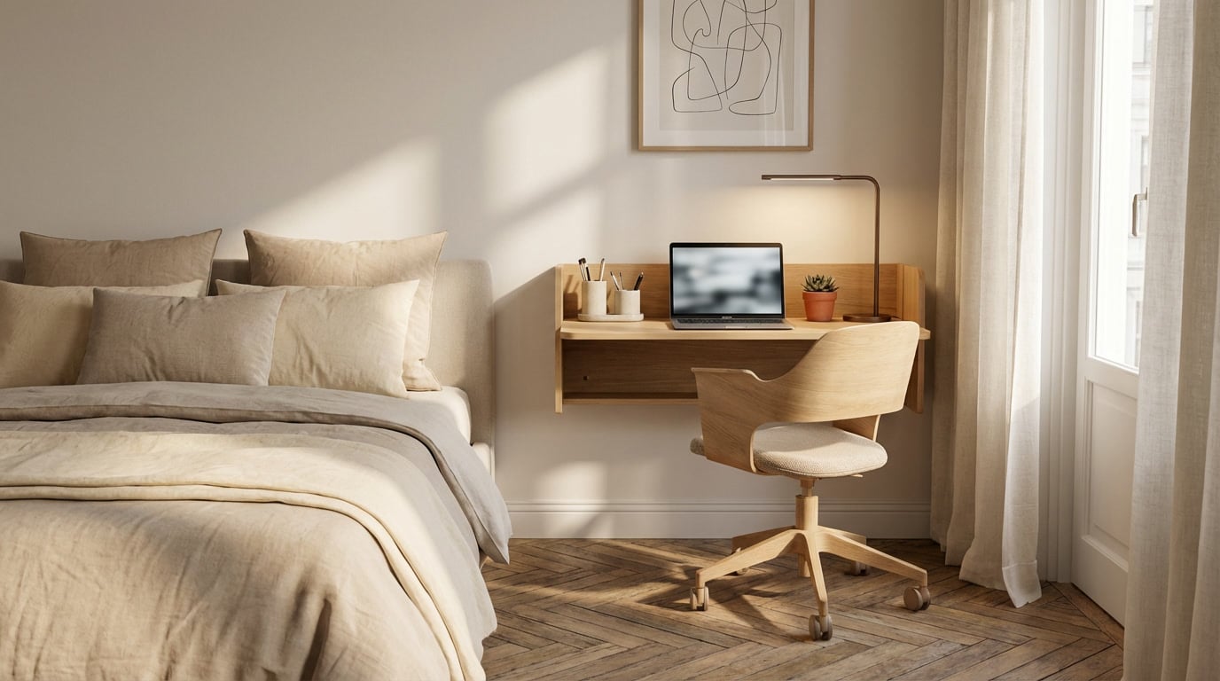 Aménager un bureau dans une chambre : le guide complet pour un espace fonctionnel et stylé