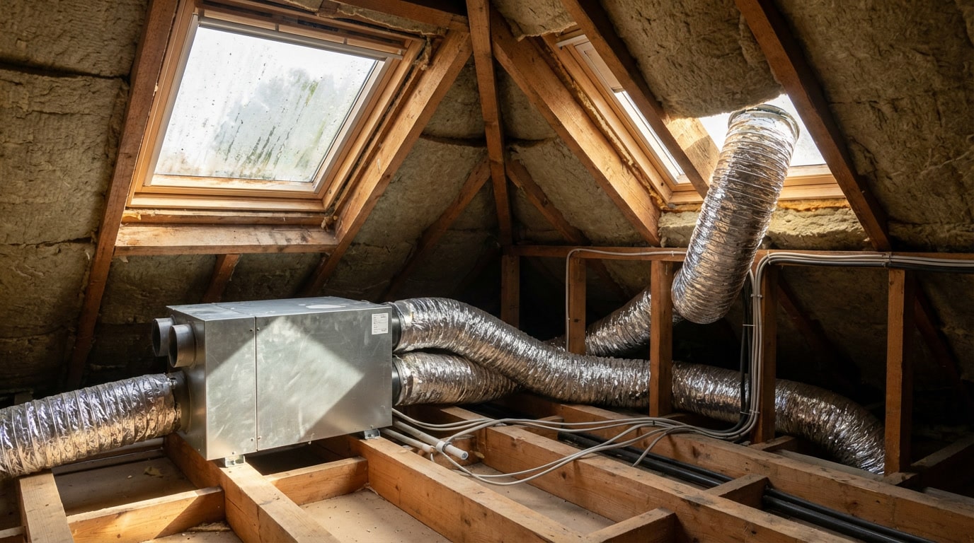 VMC dans les combles : le guide complet pour une ventilation optimale