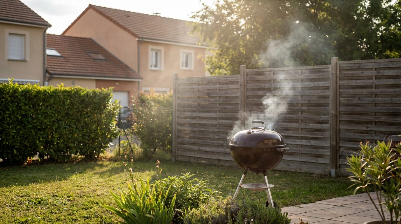 Fumée de barbecue et voisinage : que dit la loi et comment régler les conflits ?