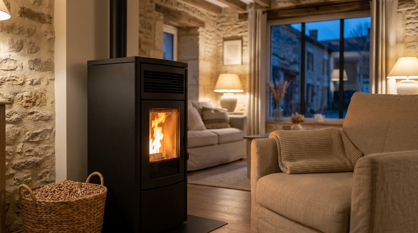 Peut-on laisser un poêle à pellets la nuit ? Nos conseils