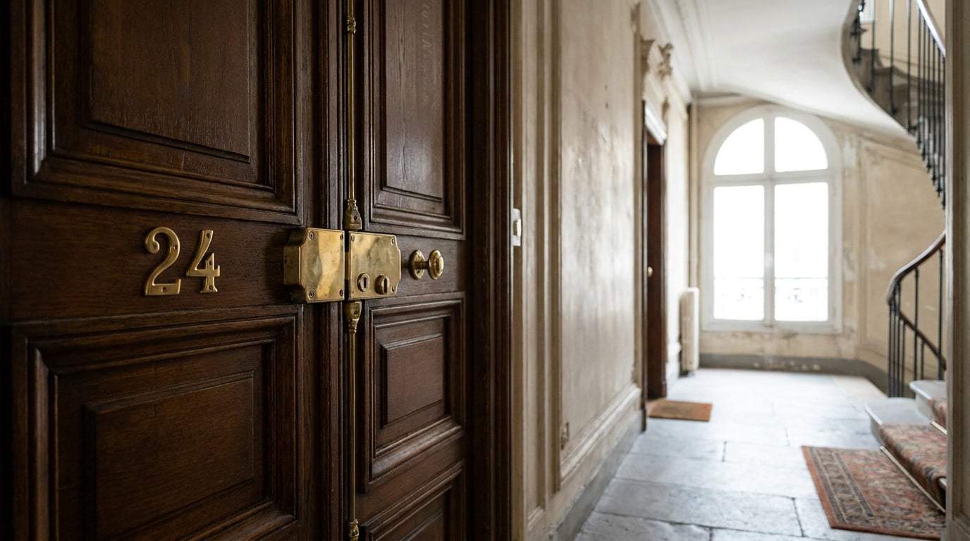 Porte d’entrée appartement copropriété : quelles sont les règles ?