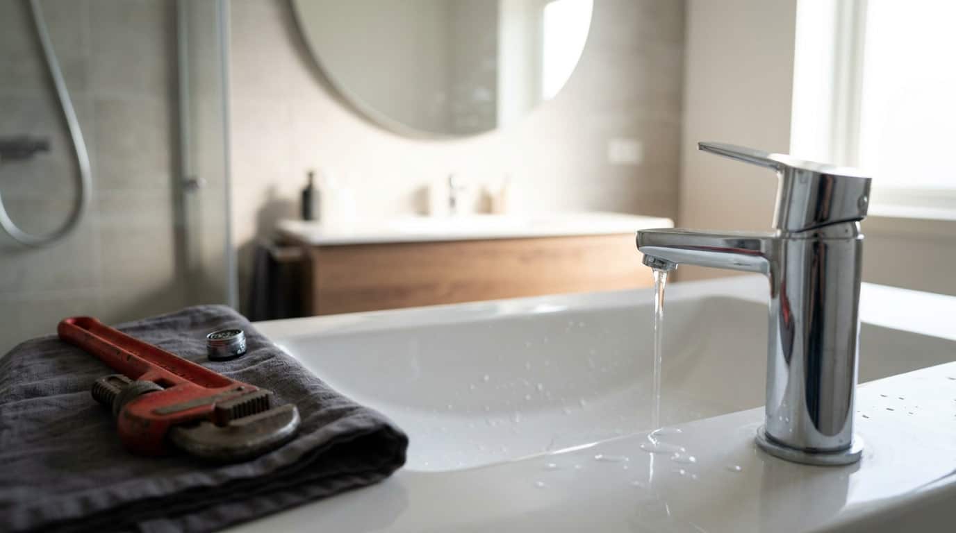 Plus de pression d’eau mais pas de fuite : causes et solutions